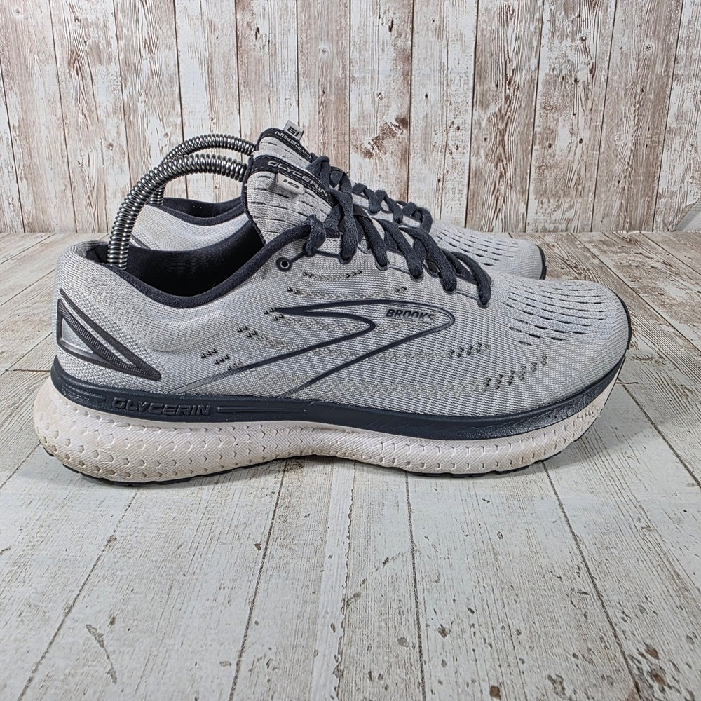 Brooks Glycerin 19 Womens Running Shoes Grey Dark Grey 1203431B085 Size 9.5